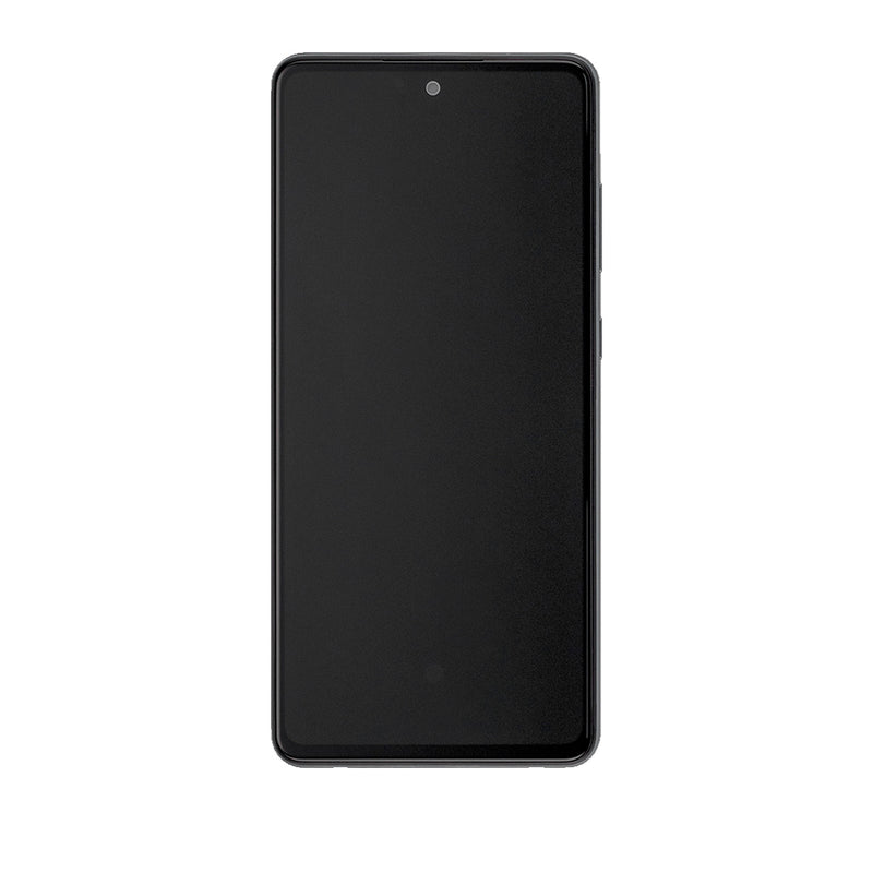 Samsung Galaxy A72 (A725 / 2021) OLED Screen Assembly Replacement With Frame (Refurbished) (Awesome Blue)