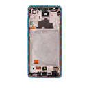 Samsung Galaxy A72 (A725 / 2021) OLED Screen Assembly Replacement With Frame (Refurbished) (Awesome Blue)