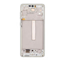 Samsung Galaxy A73 5G (A736 / 2022) OLED Screen Assembly Replacement With Frame (Refurbished) (White)