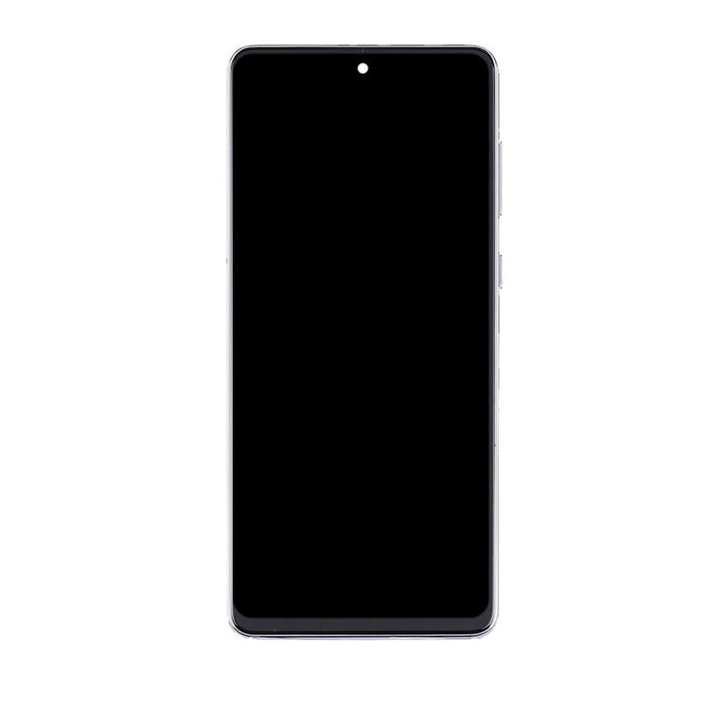 Samsung Galaxy A73 5G (A736 / 2022) OLED Screen Assembly Replacement With Frame (Refurbished) (White)