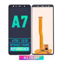 Samsung Galaxy A7 (A750 / 2018) OLED Screen Assembly Replacement Without Frame (Refurbished) (All Colors)