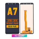 Samsung Galaxy A7 (A750 / 2018) OLED Screen Assembly Replacement Without Frame (OLED PLUS) (All Colors)