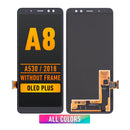Samsung Galaxy A8 (A530 / 2018) OLED Screen Assembly Replacement Without Frame (OLED PLUS) (All Colors)