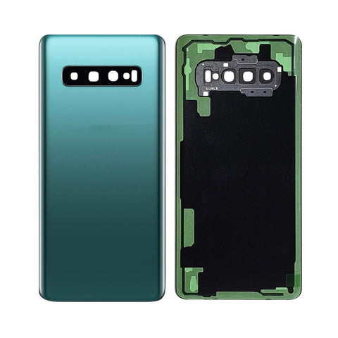 Samsung Galaxy S10 Battery Back Cover Glass Glass Replacement With Camera Lens (All Colors)