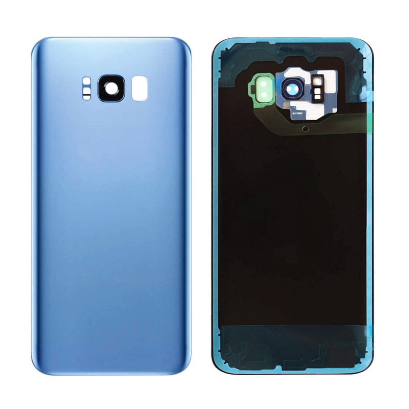 Samsung Galaxy S8 Battery Back Cover Glass Glass Replacement With Camera Lens (All Colors)