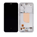 Samsung Galaxy S23 FE 5G OLED Screen Assembly Replacement With Frame (Refurbished) (Cream)