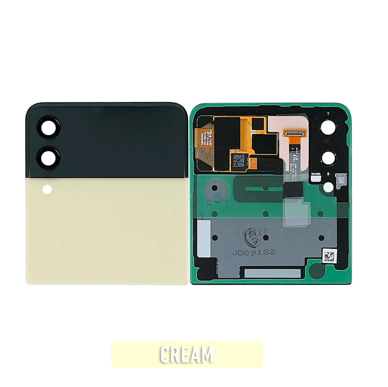 Samsung Galaxy Z Flip 3 5G OLED Outer Screen Assembly Replacement (US & International) (Pull) (FAIR) (Cream)