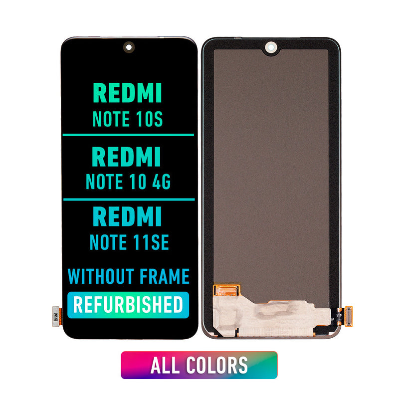 Redmi Note 10S / Note 10 4G / Note 11 SE / OLED Screen Assembly Replacement Without frame (Refurbished) (All Colors)