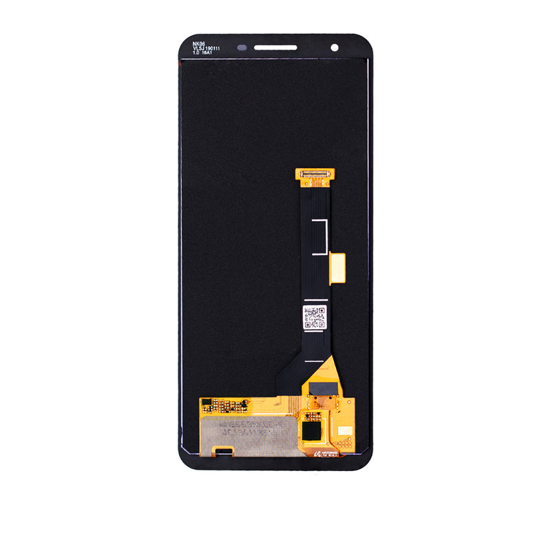 Google Pixel 3A OLED Screen Assembly Replacement Without Frame (Refurbished) (Black)