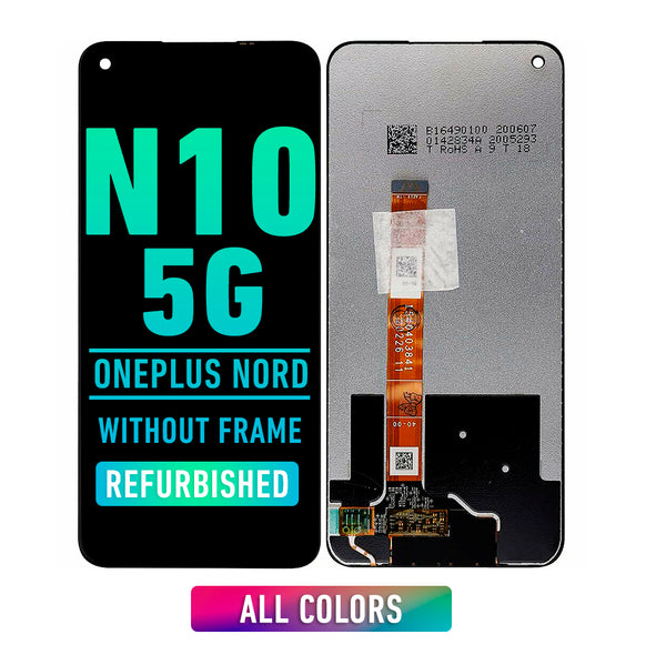 OnePlus Nord N10 5G LCD Screen Assembly Replacement Without Frame (Refurbished)