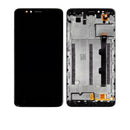 T-Mobile Revvl Plus (C3701A) LCD Screen Assembly Replacement With Frame (Black)