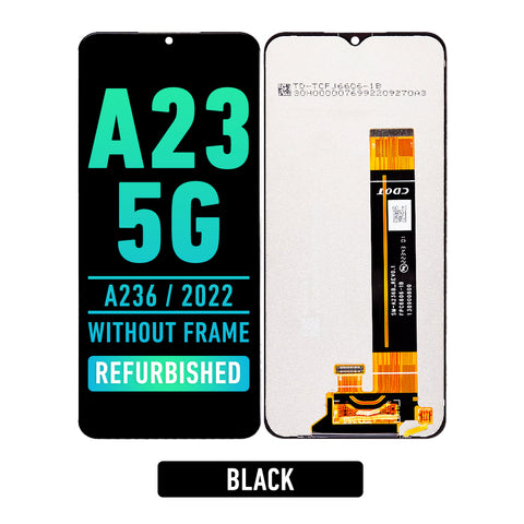 Samsung Galaxy A23 5G (A236 / 2022) LCD Screen Assembly Replacement Without Frame (Refurbished) (Black)