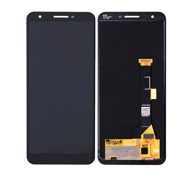 Google Pixel 3A OLED Screen Assembly Replacement Without Frame (Refurbished) (Black)