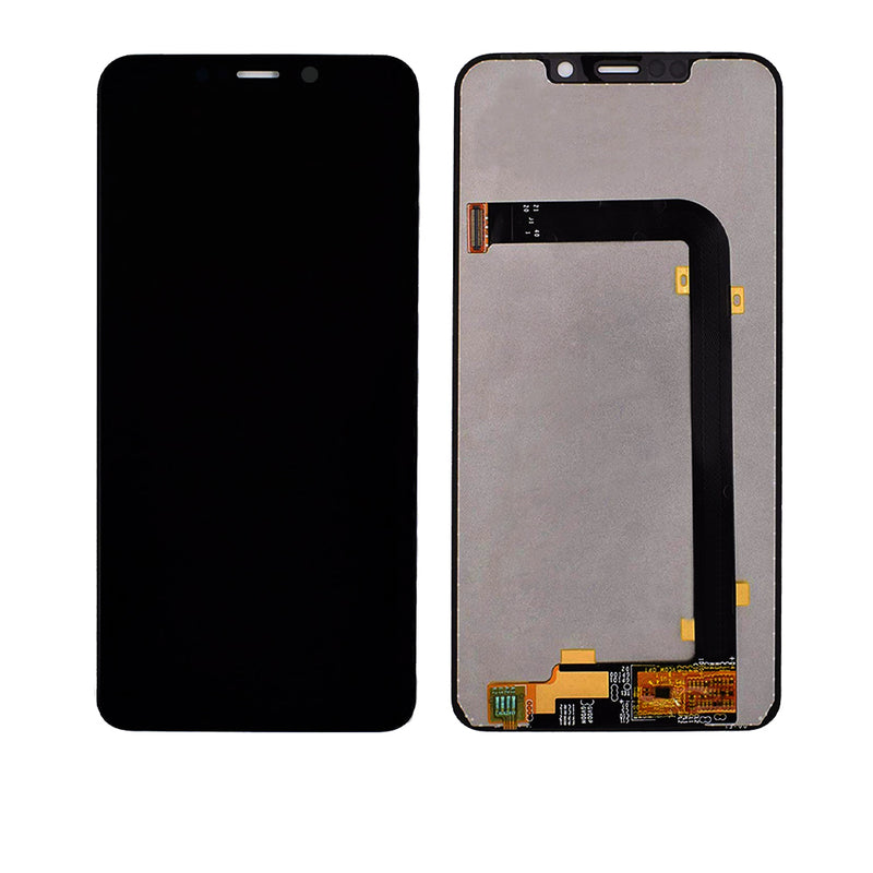 Moto One Power (XT1942) LCD Screen Assembly Replacement Without Frame (Refurbished) (Black)