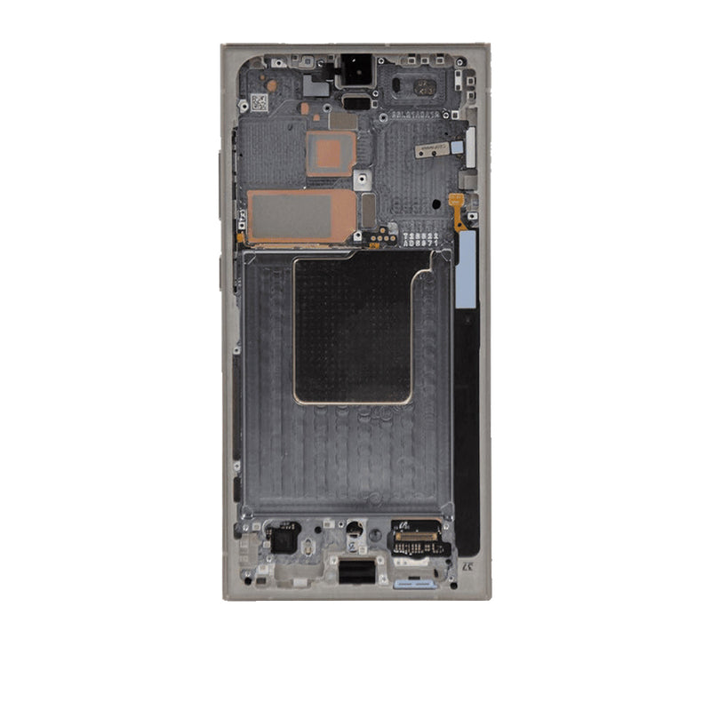 Samsung Galaxy S24 Ultra 5G OLED Screen Assembly Replacement With Frame (Refurbished) (Titanium Gray)