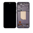 Samsung Galaxy S23 FE 5G OLED Screen Assembly Replacement With Frame (Refurbished) (Graphite)