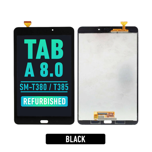 Samsung Galaxy Tab A 8.0 (SM-T380 / SM-T385) LCD Screen Assembly Replacement With Digitizer (Black)