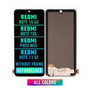 Xiaomi Redmi Note 10 4G / Note 10S / Poco M5s / Redmi Note 11 SE OLED Screen Assembly Replacement Without Frame (All Colors)