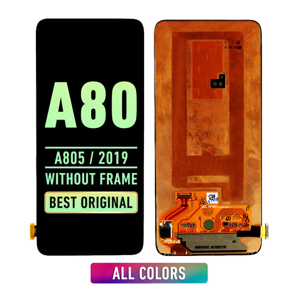 Samsung Galaxy A80 (A805 / 2019) OLED Screen Assembly Replacement Without Frame (All Colors) (Refurbished)