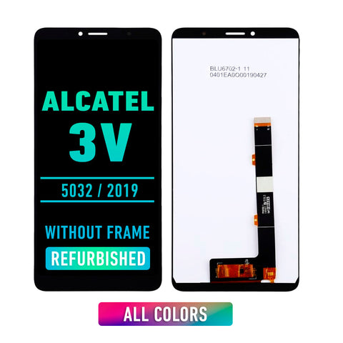 Alcatel 3v (2019) (5032W)OLED Screen Assembly Replacement Without frame (Refurbished) (All Colors)