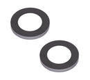 iPhone 14 / 14 Plus / 15 / 15 plus Back Camera Lens Glass With Adhesive Replacement (Glass Only) (2 Psc Set)