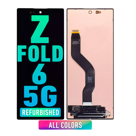 Samsung Galaxy Z Fold 6 5G OLED Screen Assembly Replacement Without Frame (Refurbished) (All Colors)