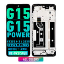 Motorola Moto G15 (XT2521-3 /2025) / G15 Power (XT2521-5 /2025) Screen Assembly Replacement With Frame (All Colors)