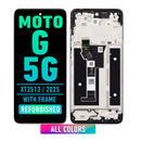 Motorola Moto G 5G (XT2513 / 2025) LCD Screen Assembly Replacement With Frame (Refurbished) (All Colors)
