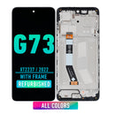 Motorola Moto G73 (XT2237 / 2022) LCD Assembly With Frame (Refurbished) (All Colors)