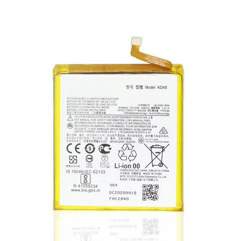 Motorola Moto G8 Plus Battery Replacement High Capacity XT2019  (KD40)