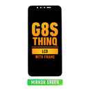 LG G8S ThinQ LCD Screen Assembly Replacement With Frame (Mirror Green)