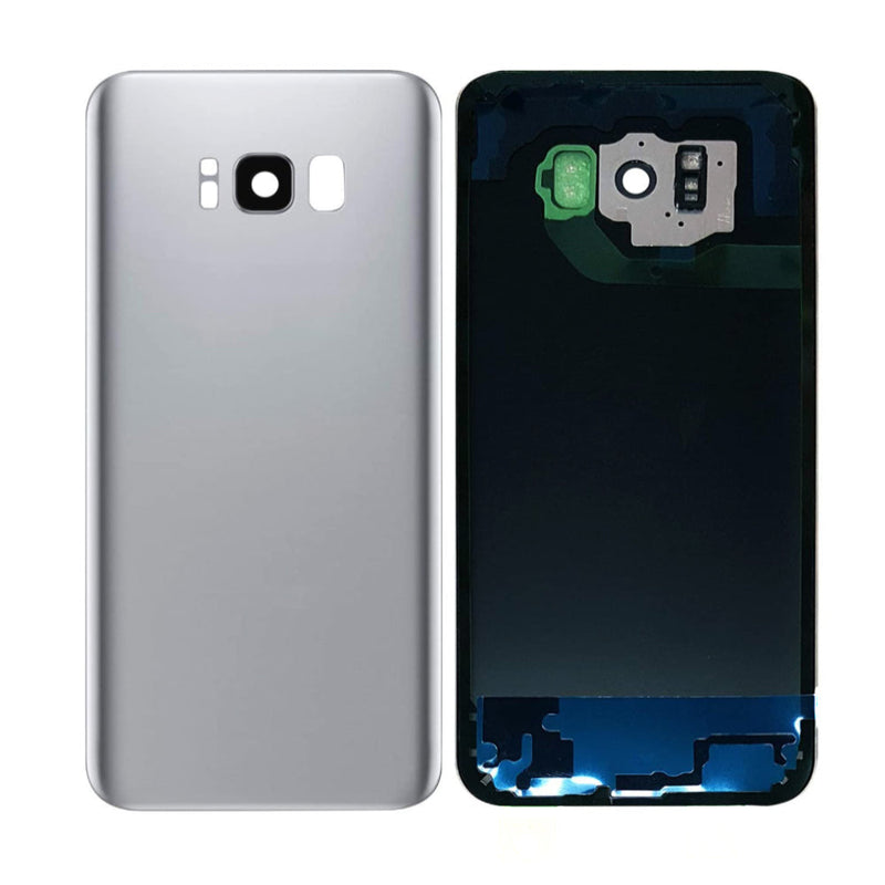 Samsung Galaxy S8 Battery Back Cover Glass Glass Replacement With Camera Lens (All Colors)