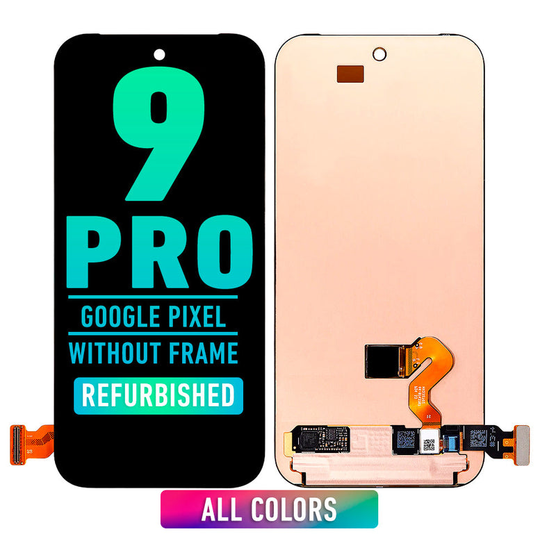 Google Pixel 9 Pro OLED Assembly Without Frame (With Finger Print Sensor) (Refurbished) (All Colors)