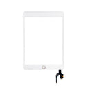 iPad Mini 3 Digitizer Replacement Without IC Chip & Home Button Pre-Installed (Aftermarket Plus) (White)