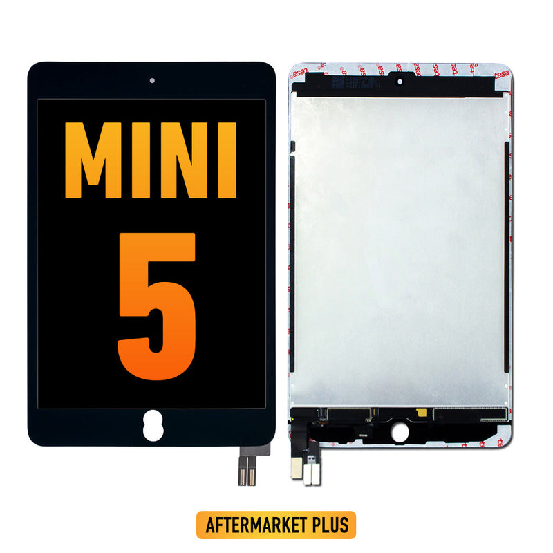iPad Mini 5 LCD Screen Assembly Replacement With Digitizer (Sleep / Wake Sensor Flex Pre-Installed) (Aftermarket Plus) (Black)