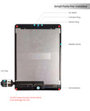 iPad Pro 9.7 LCD Screen Assembly Replacement With Digitizer (Aftermarket Plus) (White)