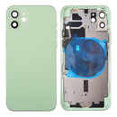 iPhone 12 Housing & Back Cover Glass With Small Parts (No Logo) (All Colors)