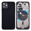 iPhone 12 Housing & Back Cover Glass With Small Parts (No Logo) (All Colors)