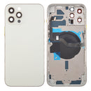 iPhone 12 Pro Max Housing & Back Cover Glass With Small Parts (No Logo) (All Colors)