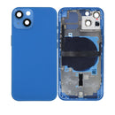 iPhone 13 Housing & Back Cover Glass With Small Parts (No Logo) (All Colors)
