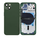 iPhone 13 Housing & Back Cover Glass With Small Parts (No Logo) (All Colors)