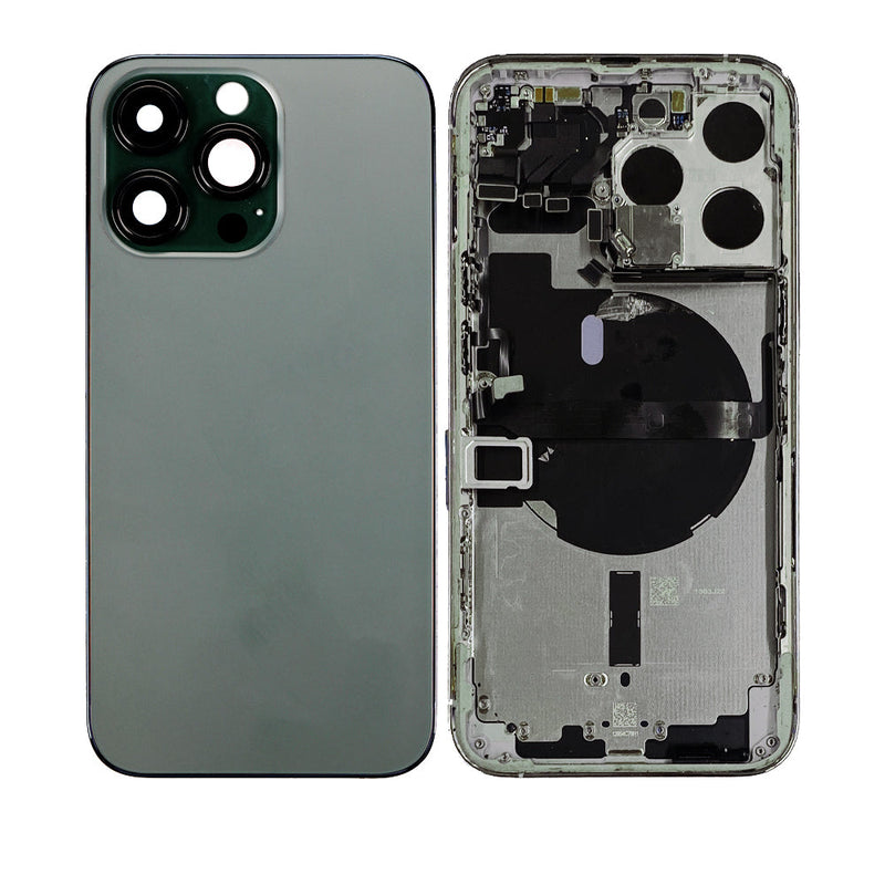 iPhone 13 Pro Max Housing & Back Cover Glass With Small Parts (Pull Excellent) (All Colors)