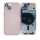 iPhone 13 mini Housing & Back Cover Glass With Small Parts (No Logo) (All Colors)