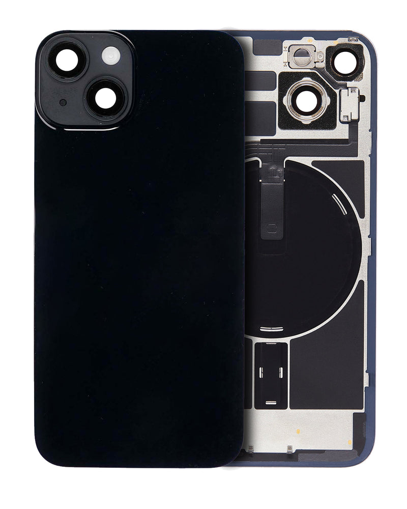 iPhone 14 Back Cover Glass With Steel Plate | Wireless NFC & MagSafe Magnet Pre-installed Replacement (Pull Good) (All Colors)