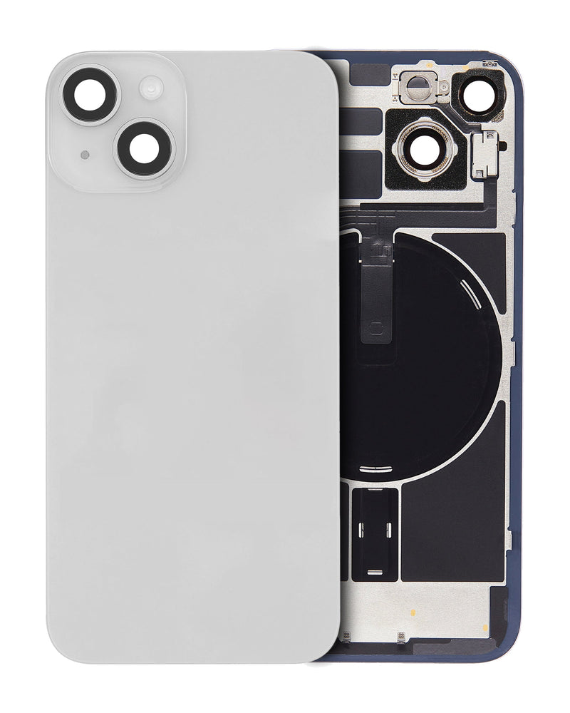 iPhone 14 Back Cover Glass With Steel Plate | Wireless NFC & MagSafe Magnet Pre-installed Replacement (Pull Good) (All Colors)