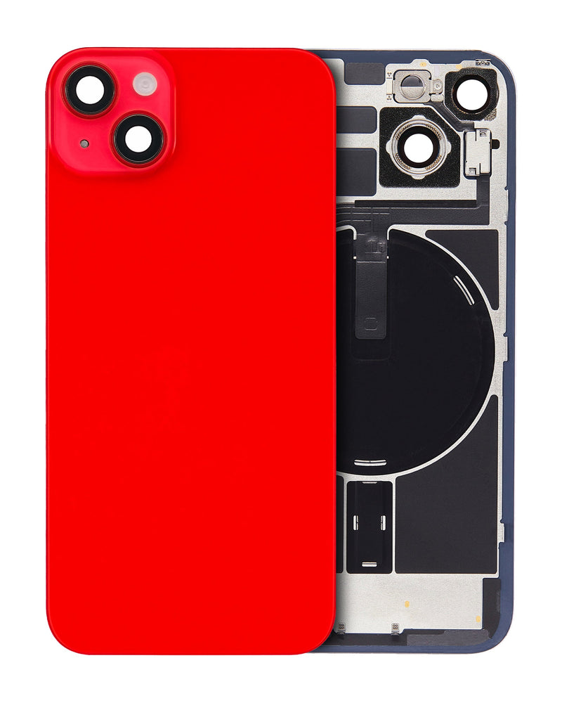 iPhone 14 Back Cover Glass With Steel Plate | Wireless NFC & MagSafe Magnet Pre-installed Replacement (Pull Good) (All Colors)