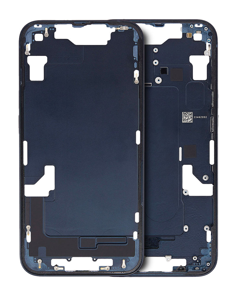 iPhone 14 Mid-frame Housing With Power & Volume Button Replacement (US Version) (Sim Tray Version) (All Colors)