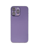 iPhone 14 Pro Max Housing & Back Cover Glass With Small Parts (US Version) (Sim Tray) (No Logo) (All Colors)