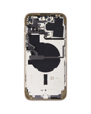 iPhone 14 Pro Max Housing & Back Cover Glass With Small Parts (US Version) (Sim Tray) (No Logo) (All Colors)