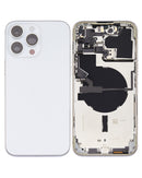 iPhone 14 Pro Max Housing & Back Cover Glass With Small Parts (US Version) (Sim Tray) (No Logo) (All Colors)